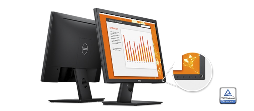 Dell E2318H Monitör - Üstün kullanım kolaylığı
