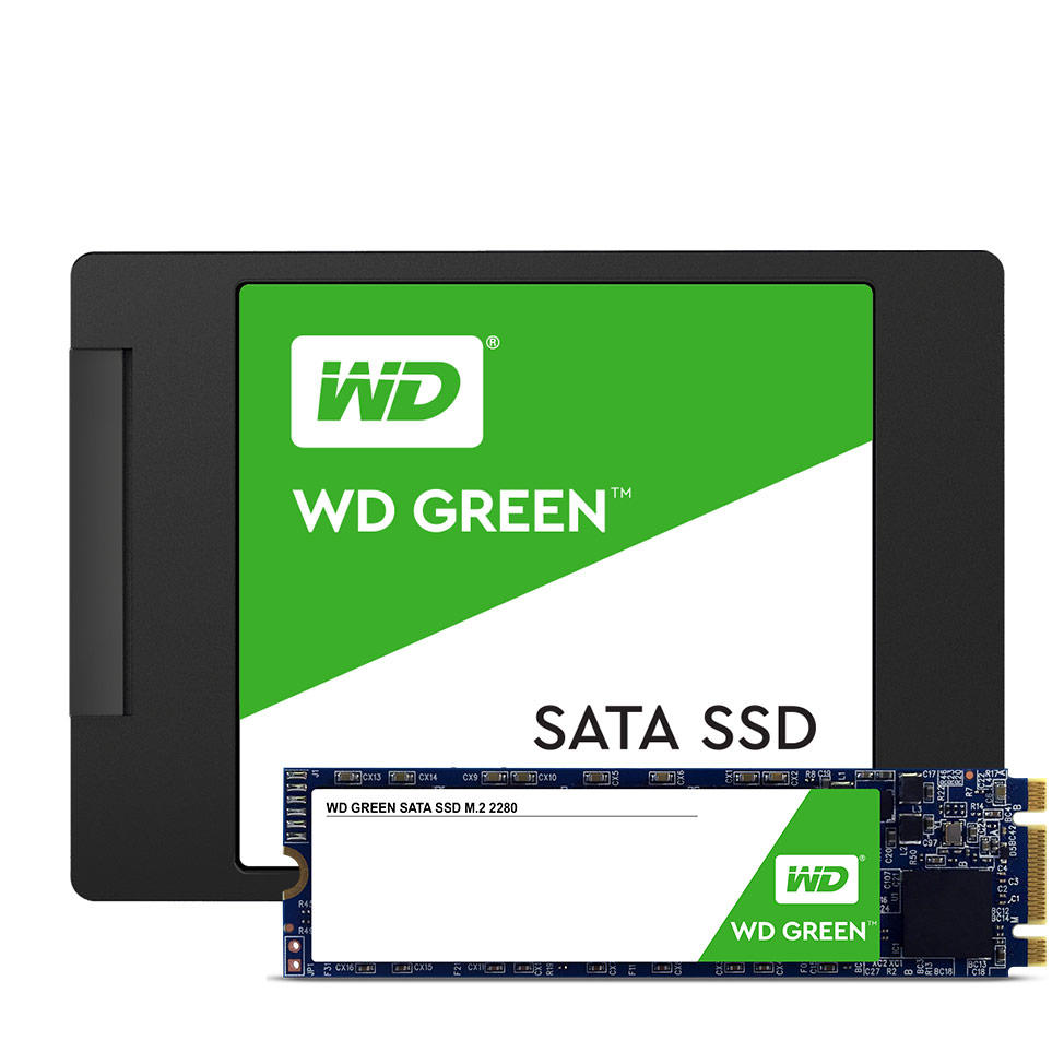 WD Yeşil Katı Hal Sürücüsü |  Günlük bilgisayar ihtiyaçlarınız için gelişmiş depolama