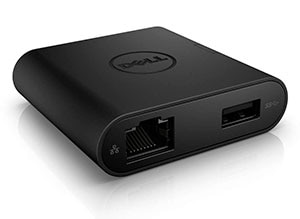 Dell Adaptörü - USB-C'den HDMI / VGA / Ethernet / USB 3.0