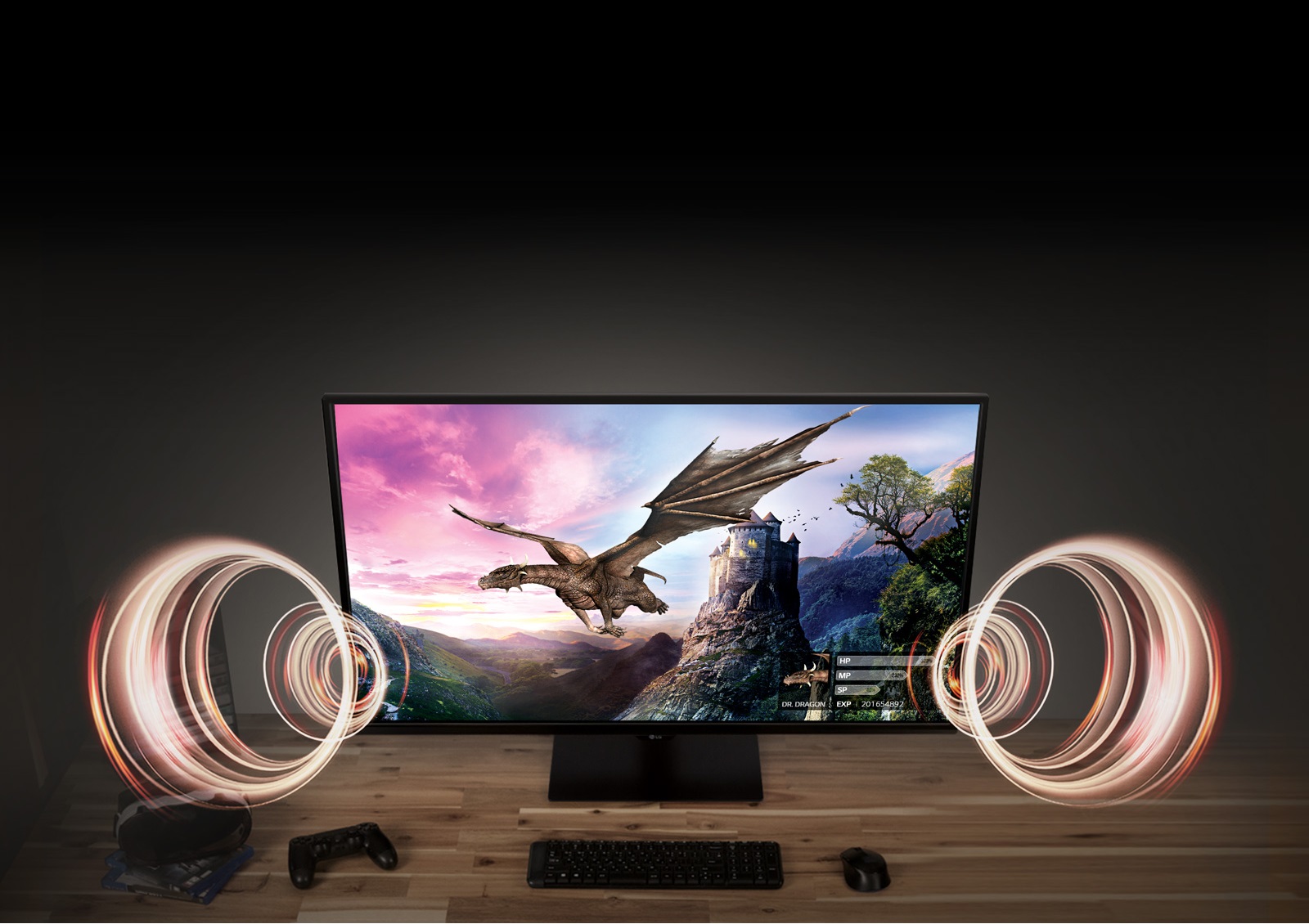 Grand Sound from 10Wx2 Stereo Speakers with Rich Bass