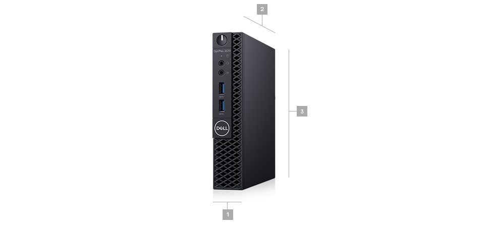 Dell OptiPlex Micro 3070 (N010O3070MFF_U) Intel Core i5-9500T 4GB