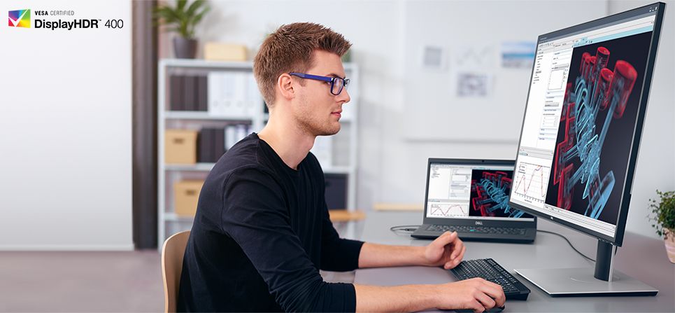 Dell U3219Q Monitör - Muhteşem detaylar. İnanılmaz renk.