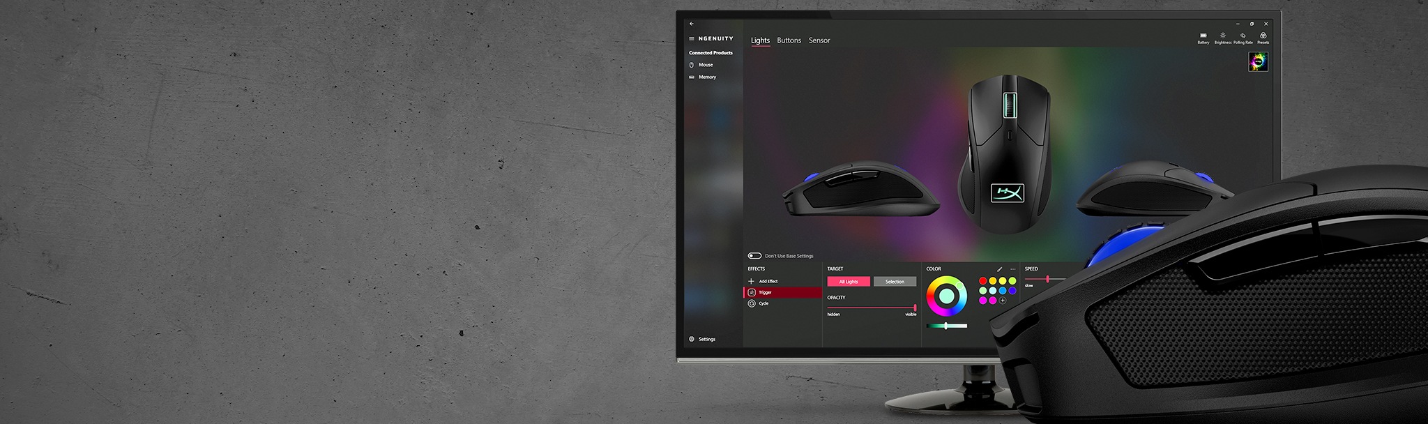 HyperX NGENUITY Yazılımı ile gelişmiş kişiselleştirme özellikleri
