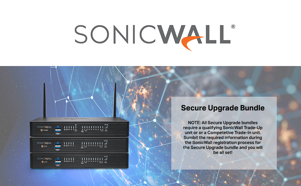 SonicWall TZ Series Secure Upgrade Trade UP
