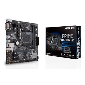 ASUS PRIME B450M-K AMD B450 Soket AM4 Ryzen™ DDR4 4400MHz(O.C) M2 USB3.1 Anakart