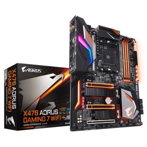 GIGABYTE X470 AORUS GAMING 7 WIFI AMD Socket AM4 Ryzen™ DDR4 4133MHz(OC) Anakart GIGABYTE X470 AORUS GAMING 7 WIFI AMD Socket AM4 Ryzen™ DDR4 4133MHz(OC) Anakart