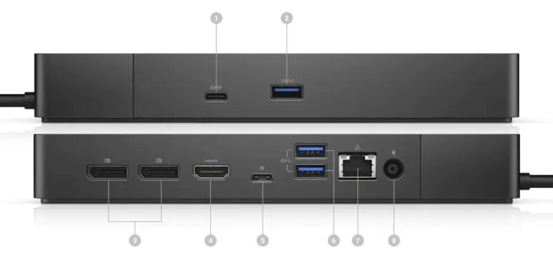 Dell Dock WD19S Portlar