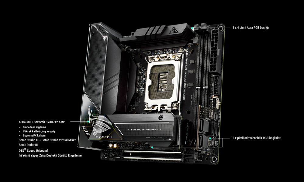 ROG STRIX Z690-I GAMING WIFI ROG STRIX Z690-I GAMING WIFI