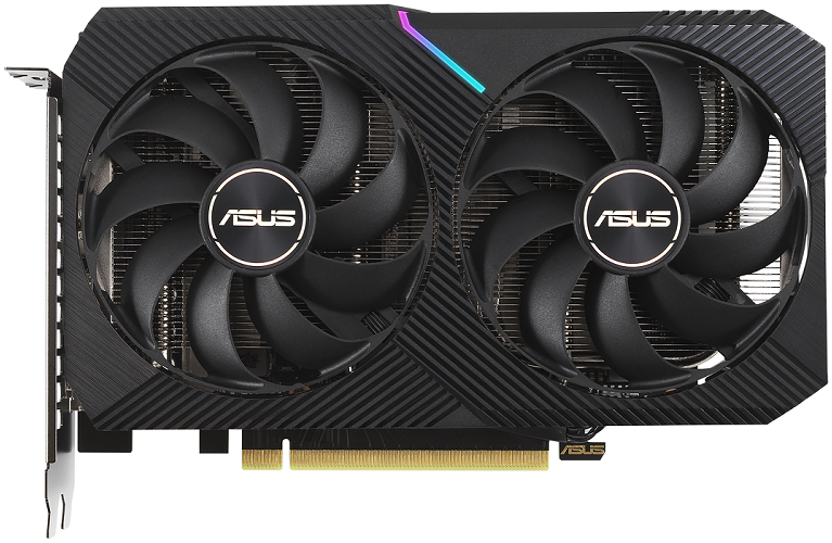 ASUS Dual GeForce RTX™ 3050 OC Edition 8GB