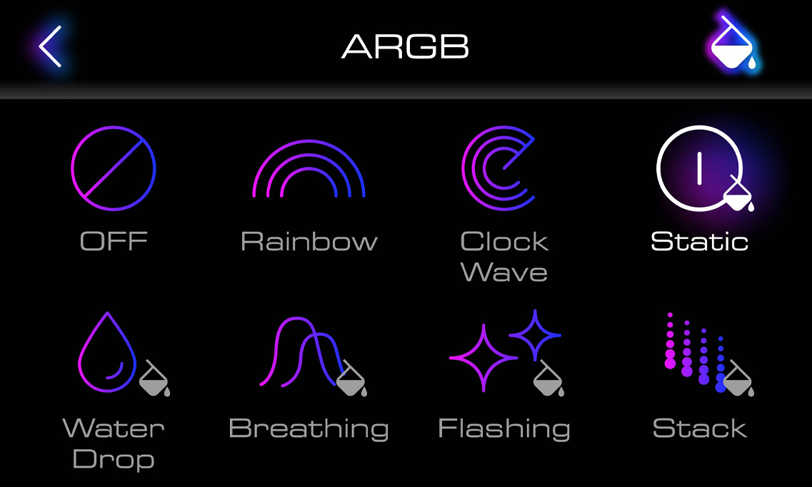 screen ARGB Mode