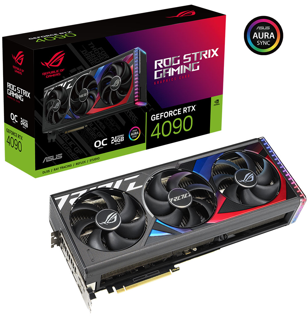 ROG Strix GeForce RTX® 4090 OC Edition 24GB GDDR6X