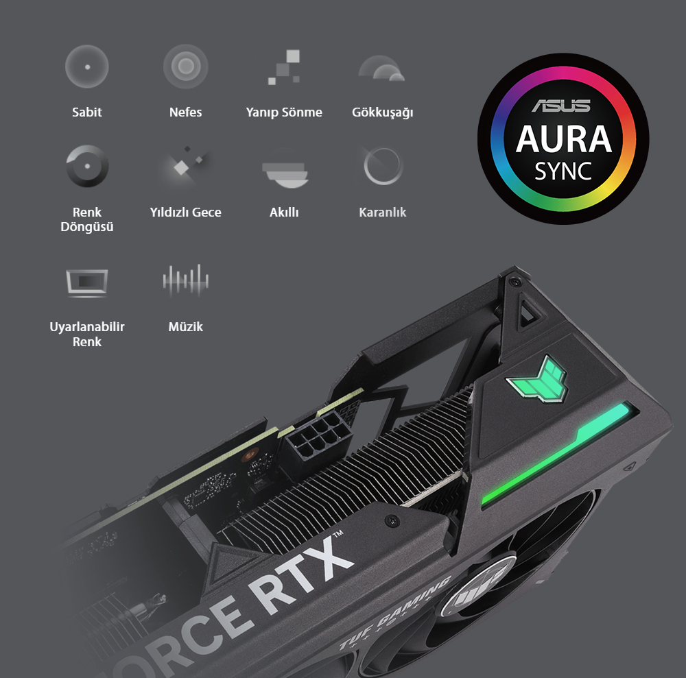 ASUS TUF Gaming GeForce RTX™ 4060 Ti 8GB GDDR6 OC Edition