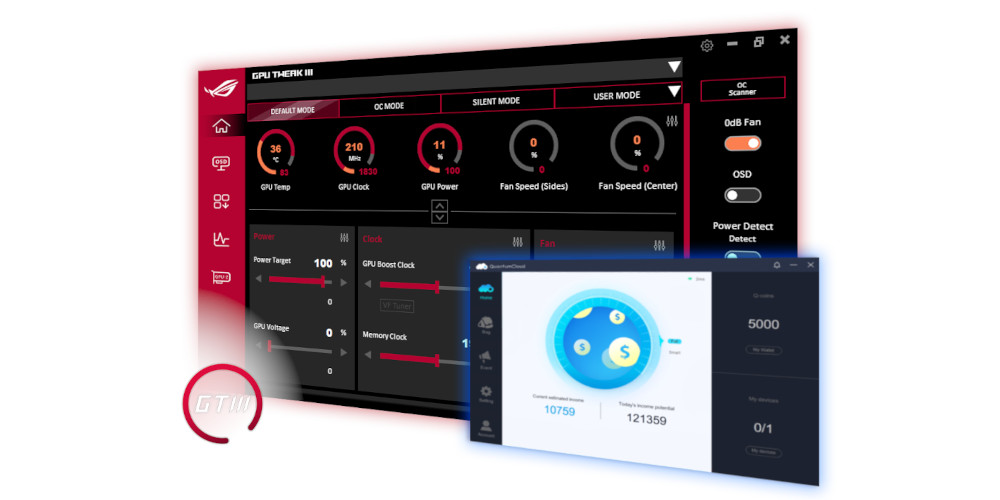 ASUS TUF Gaming GeForce RTX™ 4060 Ti 8GB GDDR6 OC Edition