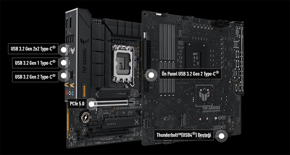 TUF GAMING B760M-BTF WIFI D4