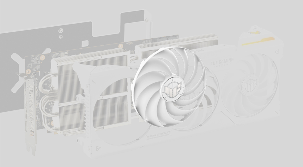 ASUS TUF Gaming Radeon™ RX 7800 XT White OC Edition 16GB GDDR6