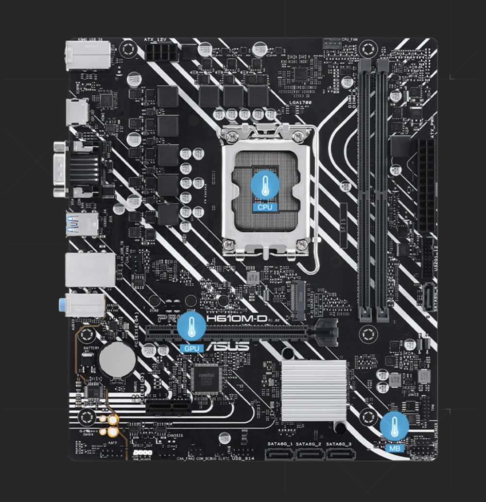 PRIME H610M-D