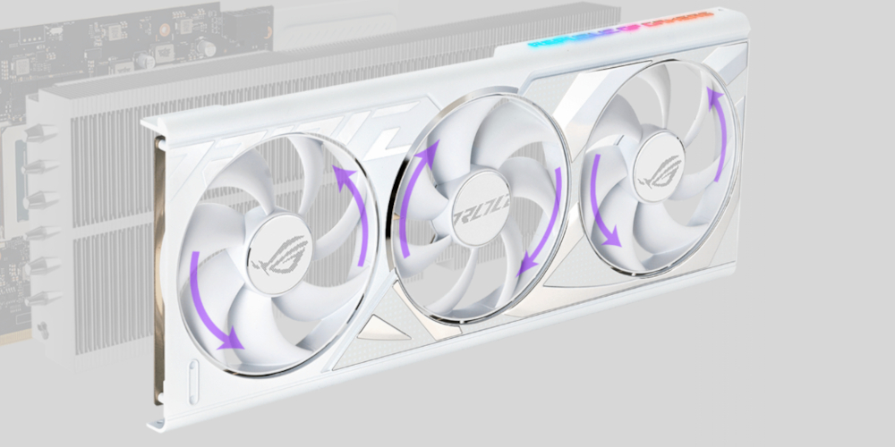 ROG Strix GeForce RTX™ 4090 24GB GDDR6X White Edition
