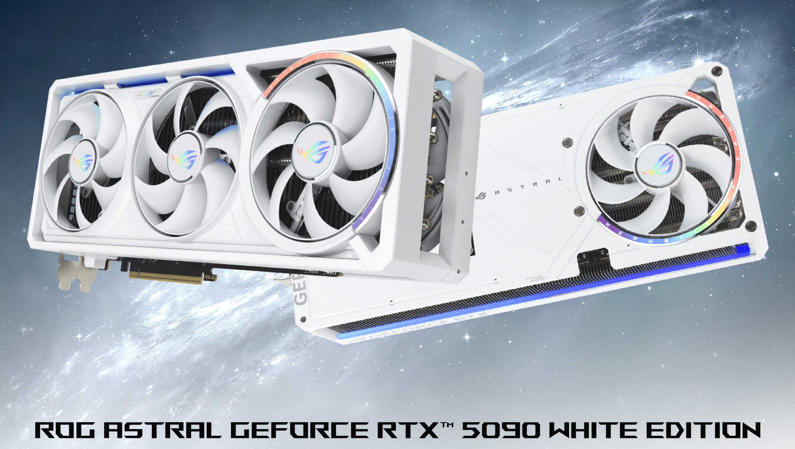 ROG Astral GeForce RTX™ 5090 32GB GDDR7 WHITE OC Edition