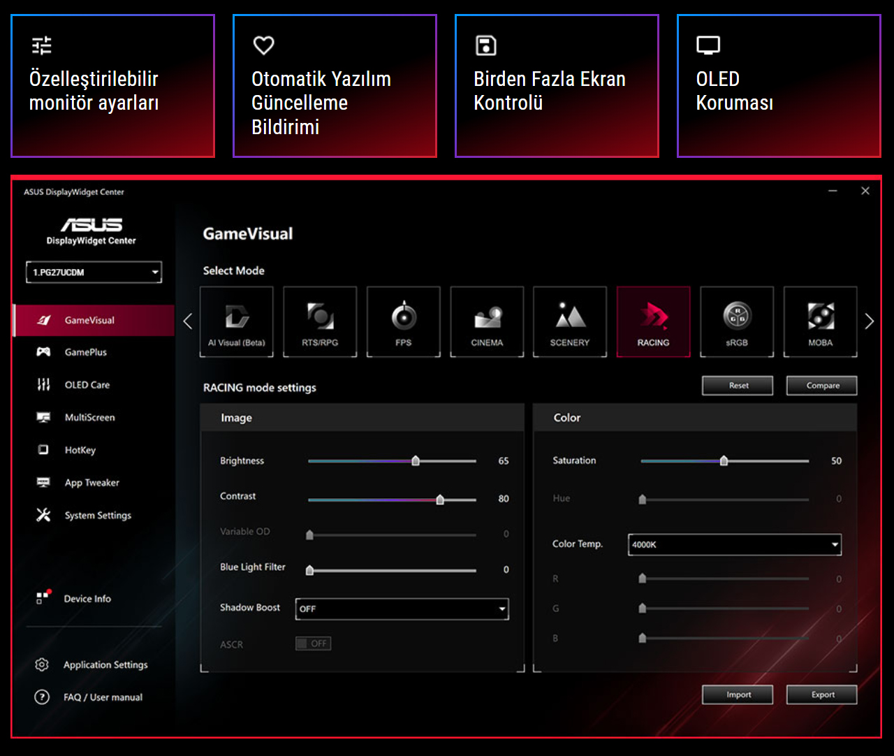 ROG Swift OLED PG27UCDM