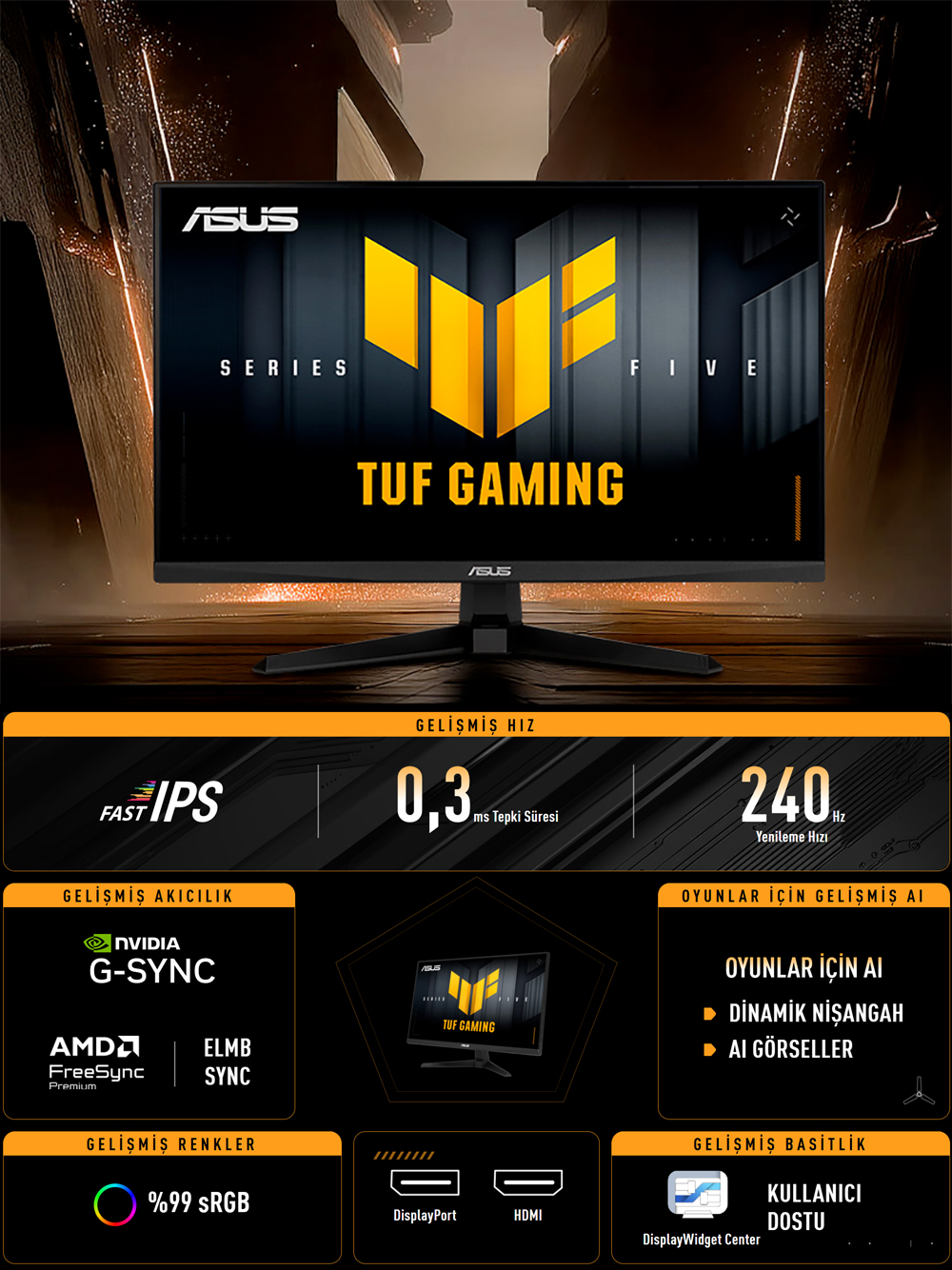 TUF Gaming VG279QM5A