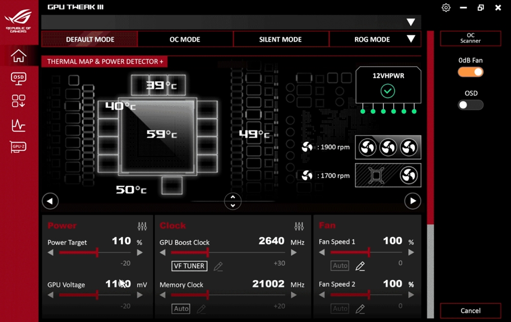 ROG Astral GeForce RTX™ 5090 32GB GDDR7 BTF OC Edition