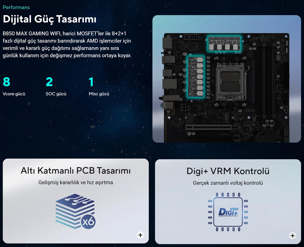 B850 MAX GAMING WIFI