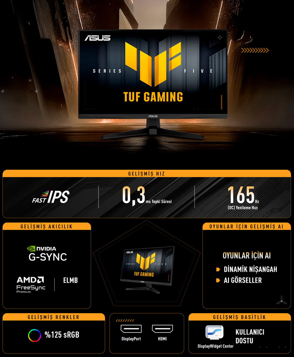 TUF Gaming VG27AQE5A TUF Gaming VG27AQE5A