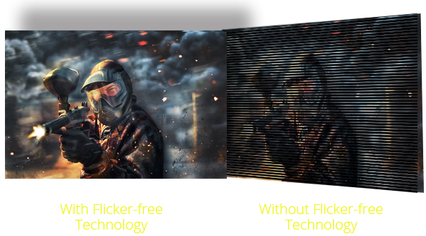 Vivid, lifelike visuals