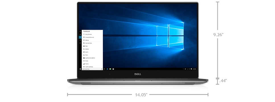 Yeni Dell Precision 15 5000 Serisi (5510) - Boyutlar ve Ağırlık