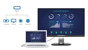 Dahili USB-C bağlantı istasyonu