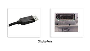 Maksimum görüntü için DisplayPort bağlantısı